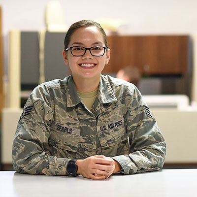 Staff Sgt. Kelsey Searls, Iowa Air National Guard